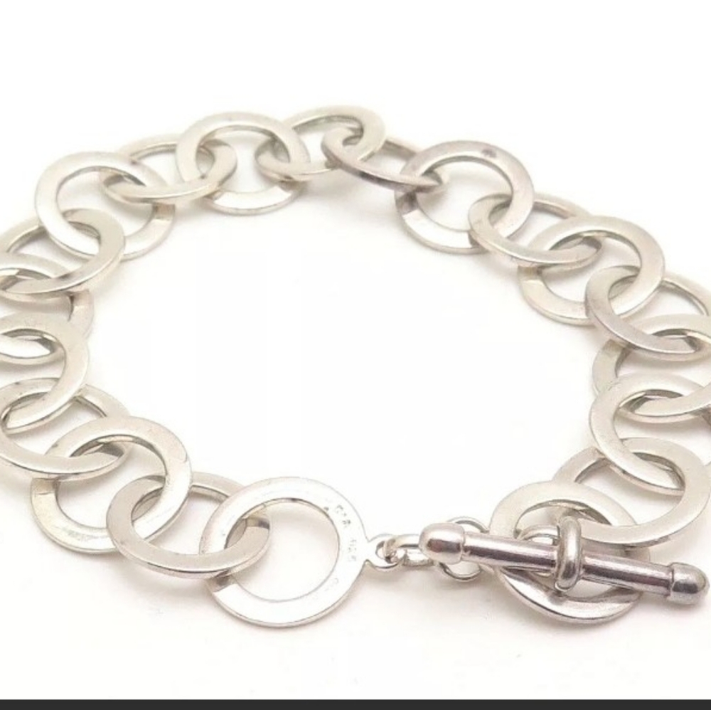 Toggle Flat Link Bracelet
